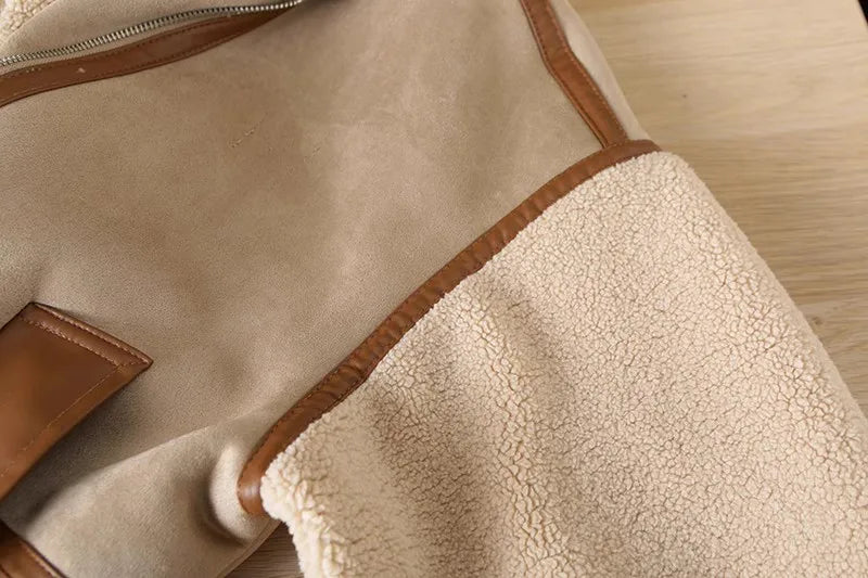 Rachel Fleece Jas | Wygodny i Stylowy