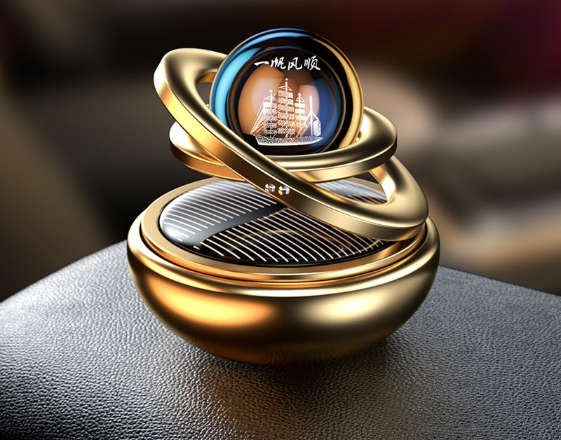 Solarny automatyczny odświeżacz powietrza | Świetny design i działa na energię słoneczną