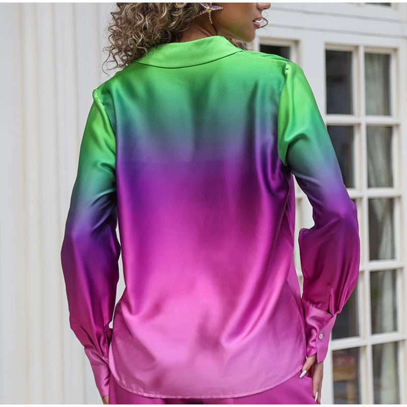 Zestaw Kenza Ombre | Elegancki, radosny i stylowy