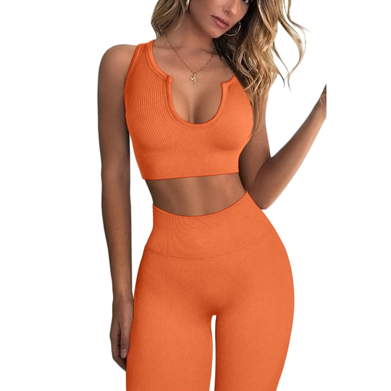 Zestaw do jogi Leala (długi) | Z pięknym dopasowaniem