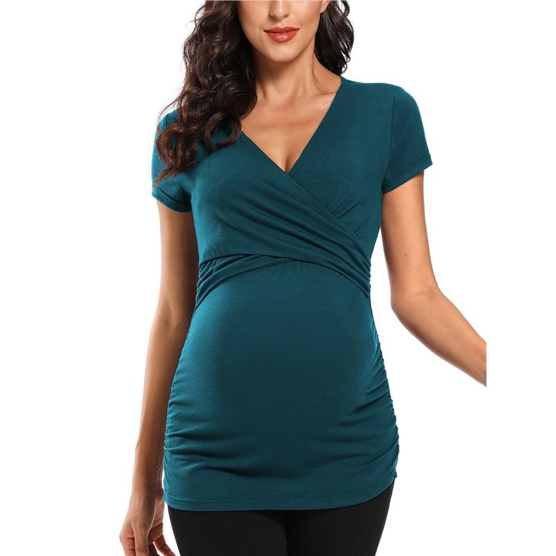 Koszulka do karmienia piersią | Łatwe karmienie dzięki otworom przy piersi