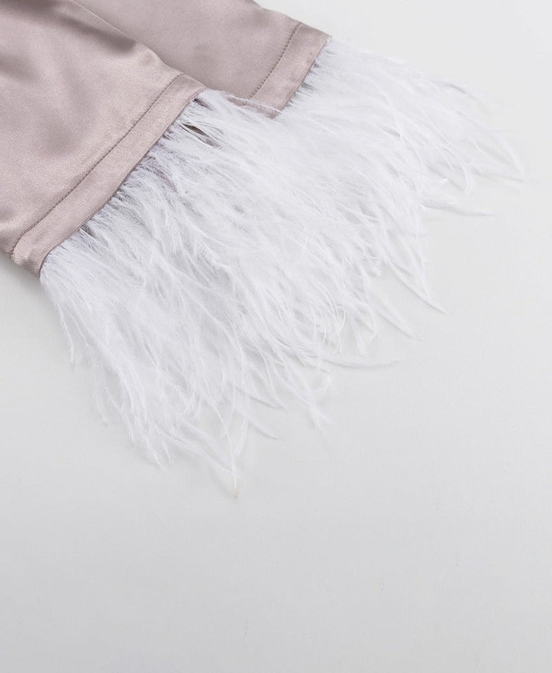 Sill Satin Garnitur | Elegancki, stylowy i jedwabisty