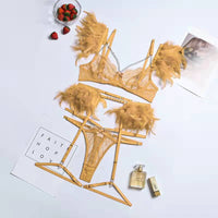 Vardi Dante™ Mirella 3-częściowy zestaw bielizny | Seksowny zestaw z unikalnymi detalami