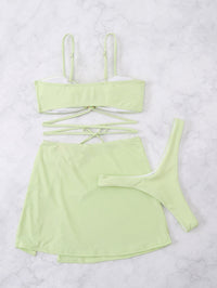 Zestaw Belle Beach | Przygotuj swoje wakacje z tym zalotnym 3-częściowym zestawem