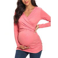 Koszulka do karmienia piersią | Łatwe karmienie dzięki otworom przy piersi