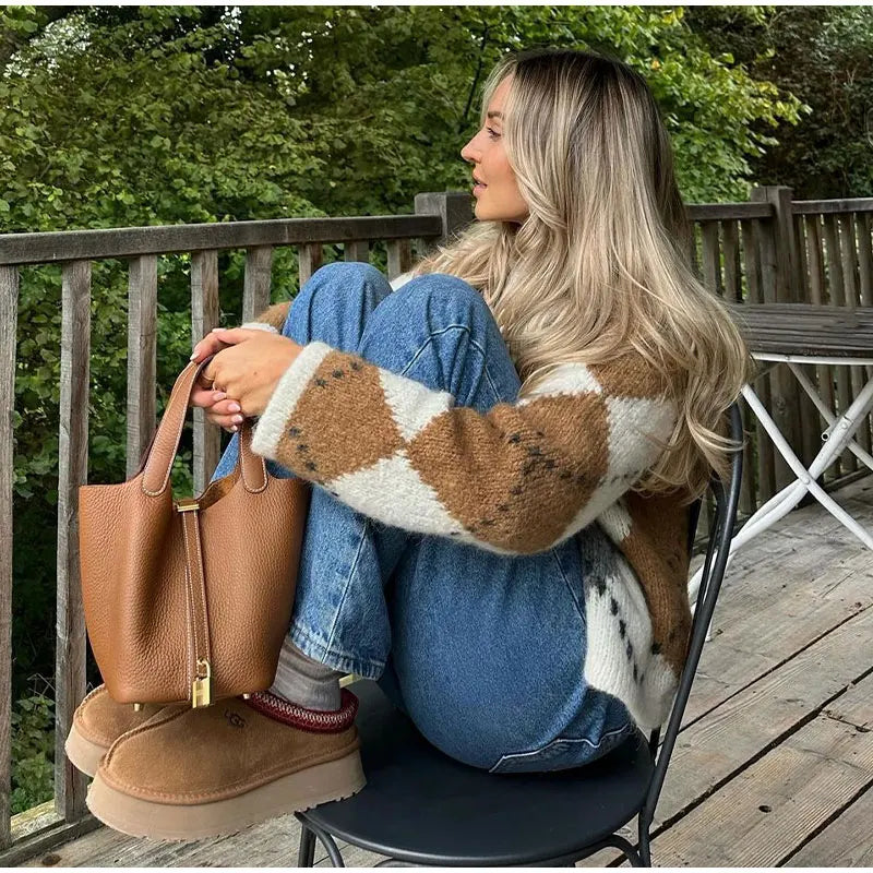 Kamizelka Kaye Gebreid | Wielofunkcyjna i stylowa