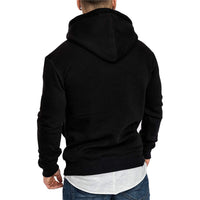 Vardi Dante™ | Casual Hoodie voor Heren - Met Buidelzak en Wit Koord