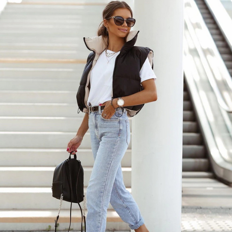 Vardi Dante™ Kayla Korte Kamizelka | Solidna, stylowa i idealna na wiosnę