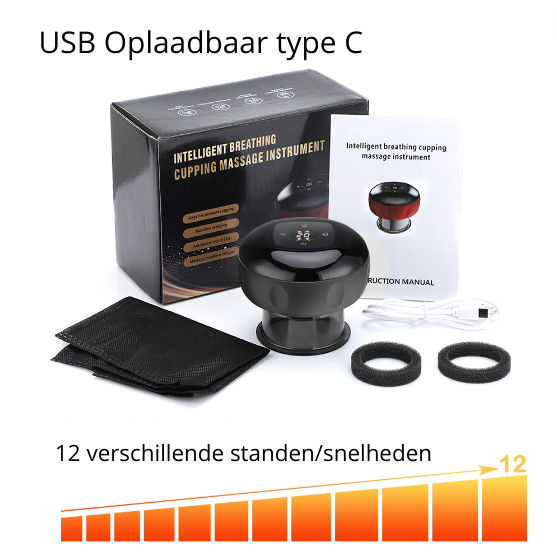 Zestaw do masażu bańkami | Pozwól, aby blokady energetyczne znów zaczęły płynąć