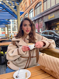 Rachel Fleece Jas | Wygodny i Stylowy