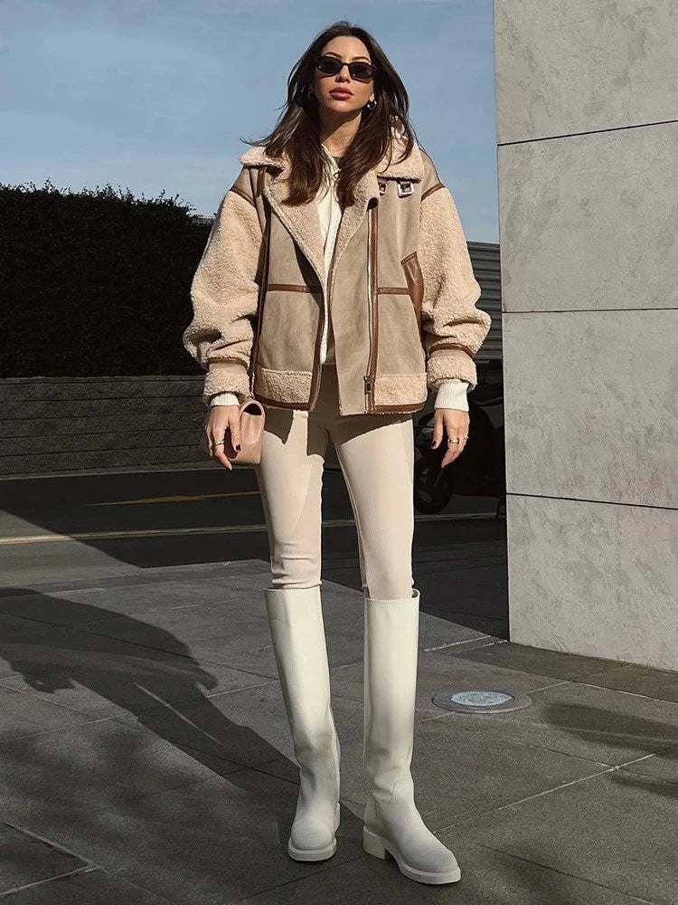 Rachel Fleece Jas | Wygodny i Stylowy