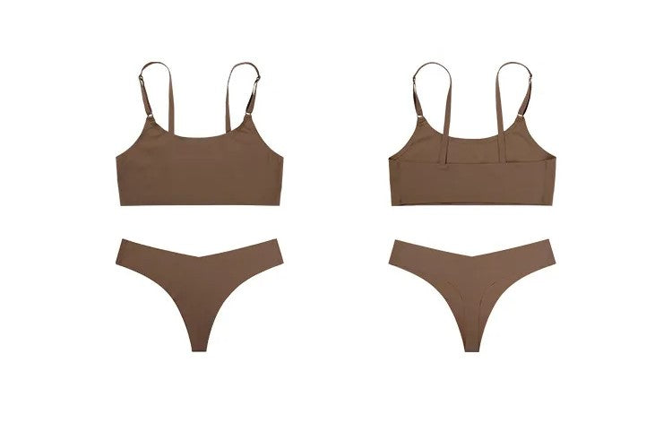 Seksowny bezszwowy zestaw bielizny | Super wygodna bielizna na każdy dzień!