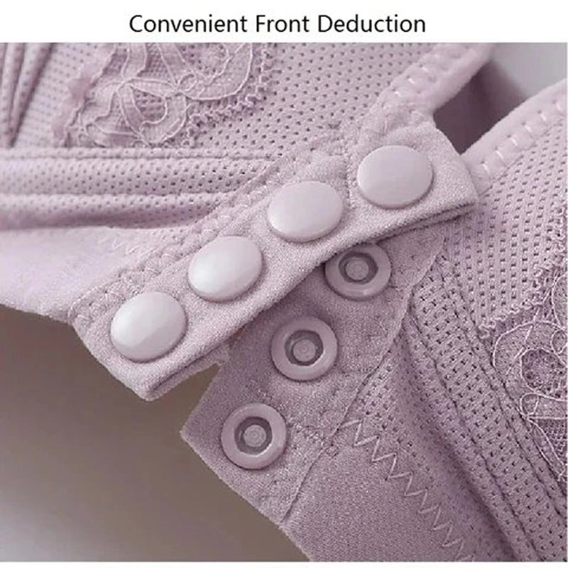 Biustonosz push-up z zapięciem z przodu | Seksowny z wygodnymi zatrzaskami