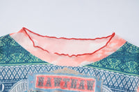 Arty Mesh Top | Dodaj odrobinę pazura do swojej stylizacji