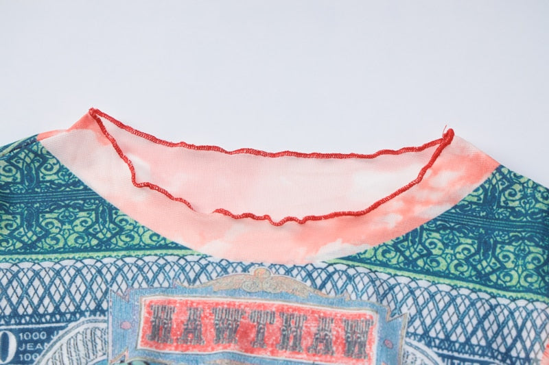 Arty Mesh Top | Dodaj odrobinę pazura do swojej stylizacji