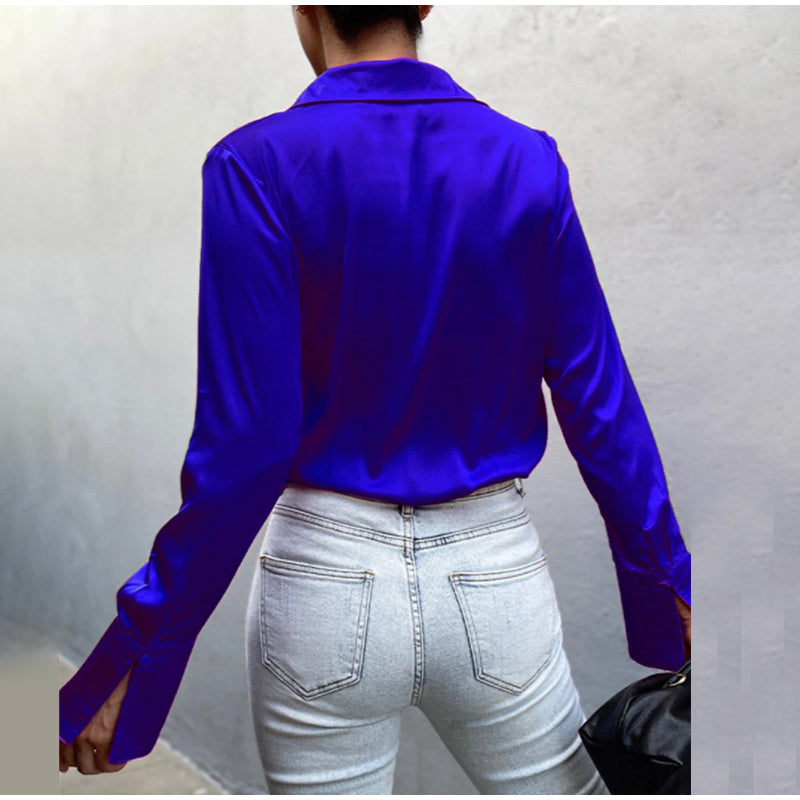 Bluzka Sammie Satin | Idealna bluzka na każdą okazję!