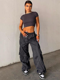 Biba Baggy Spodnie | Unikalny streetwear design