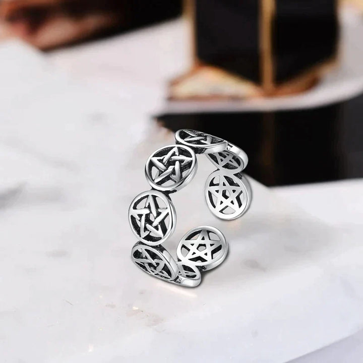 Tibetaans Pentagram Ring | Een symbolische en stijlvolle ring