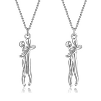 Naszyjnik z zawieszką dla par | Pełen miłości i stylowy