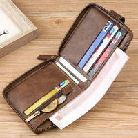 Vintage Lederen Portemonnee | Klassiek & Stijlvol