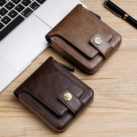 Vintage Lederen Portemonnee | Klassiek & Stijlvol