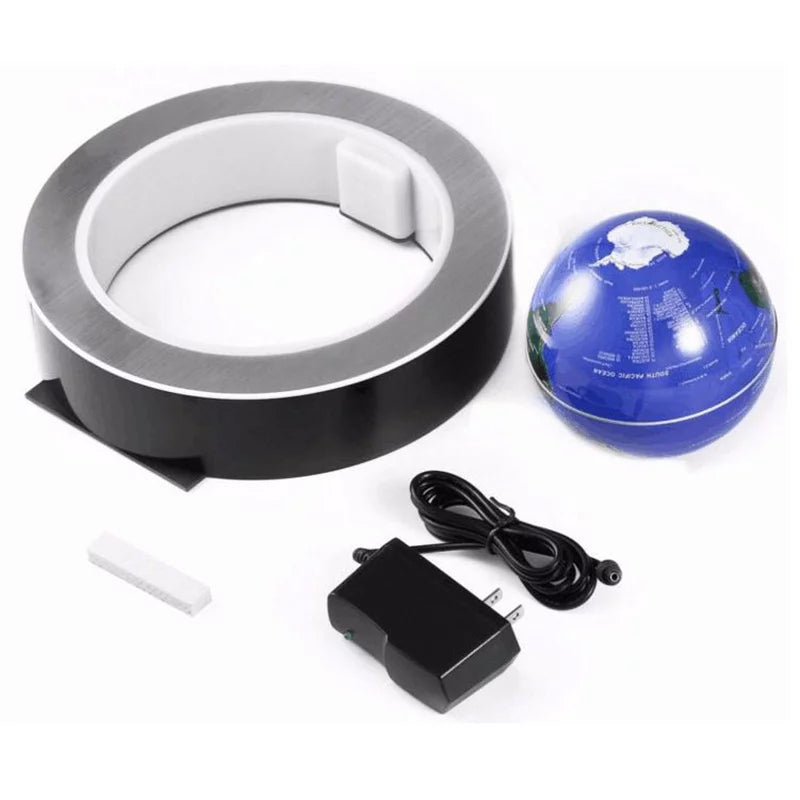 Lampa z unoszącą się kulą ziemską | Unikalna ozdoba do domu