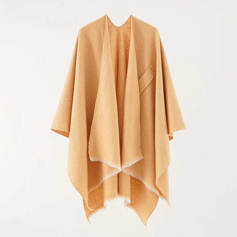 Mia Kasjmier Poncho | Retro i Stylowy