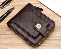 Vintage Lederen Portemonnee | Klassiek & Stijlvol