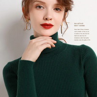 Lorrie kaszmirowy sweter golf | Stylowy i ciepły