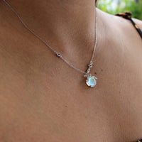 Vuurvlieg Maansteen Naszyjnik | Unikalny i wyróżniający się