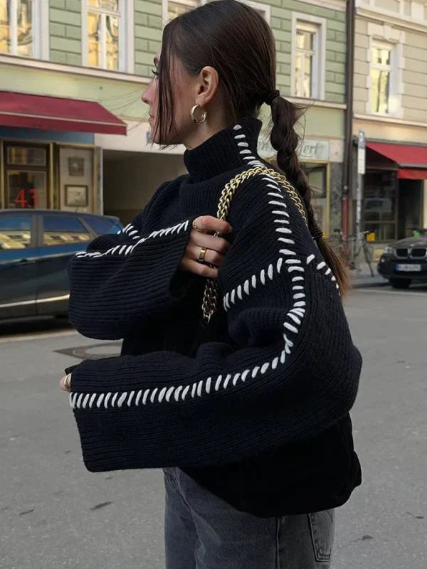 Abigail sweter dziany | stylowy i ciepły