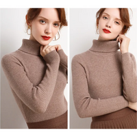 Lorrie kaszmirowy sweter golf | Stylowy i ciepły