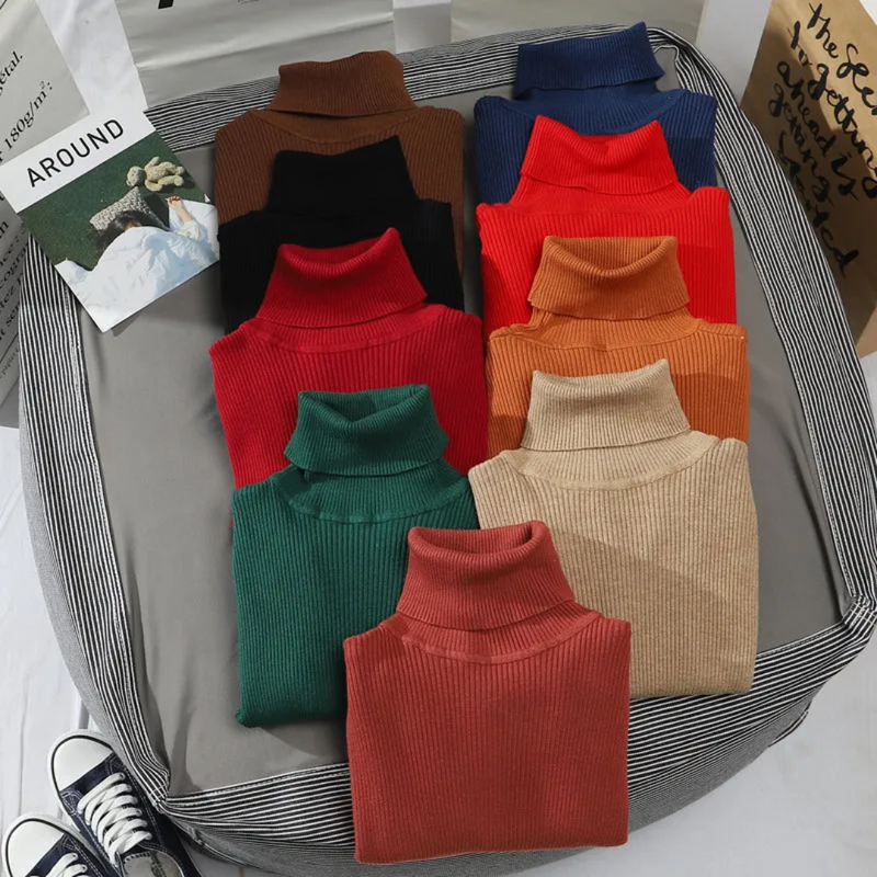 Lorrie kaszmirowy sweter golf | Stylowy i ciepły