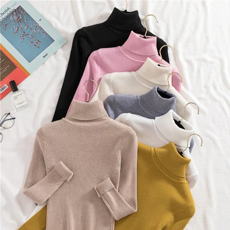 Lorrie kaszmirowy sweter golf | Stylowy i ciepły