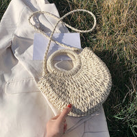 Vardi Dante™ Romy Rieten Torba na ramię | Letnia i elegancka torba dla kobiet