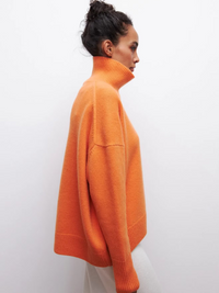 Phoebe Dzianinowy Golf | Stylowy i Ciepły