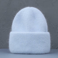 Brielle Konijnenbont Czapka | Ciepła i Stylowa