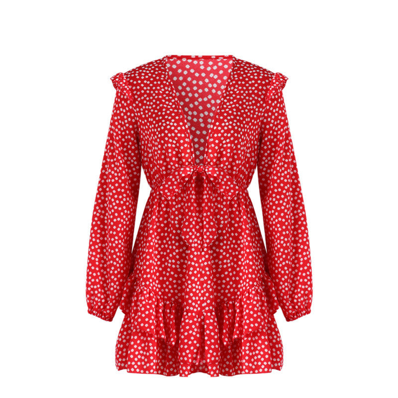 Vera Vrolijk sukienka wiązana | Romantyczna i letnia sukienka