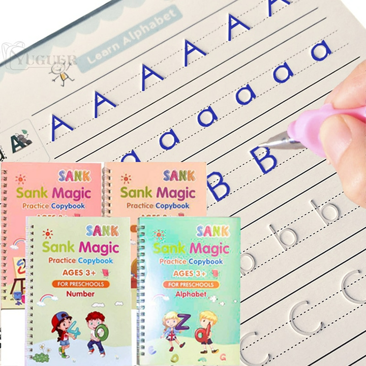 Herbruikbaar Schrijfoefenboek – LetterLust