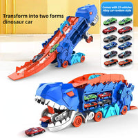 3-in-1 Race Truck voor Kinderen -  T-Rex Transporter