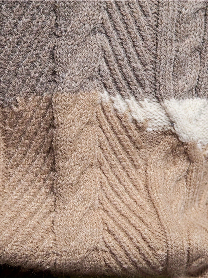 Wygodny dziany sweter dla mężczyzn - Felix