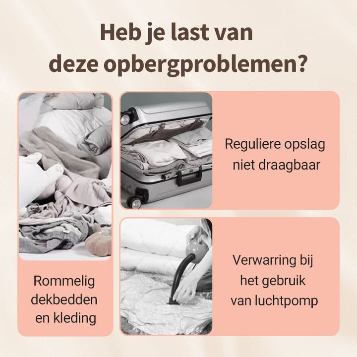 Compressie Opbergzakken - VacuumEase