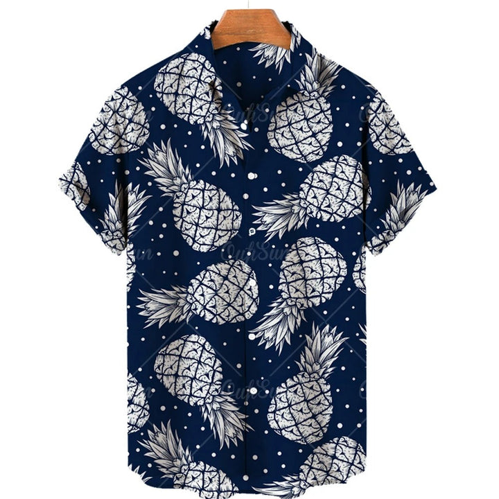 Tropisch Hawaii Overhemd met Korte Mouwen – Mateo