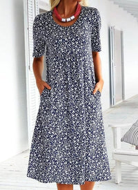 Stijlvolle Bloemenprint Jurk - Eva | Dé Perfecte Lichte Zomerjurk!