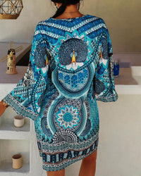 Boho Zomerjurk met Losse Pasvorm – Nina