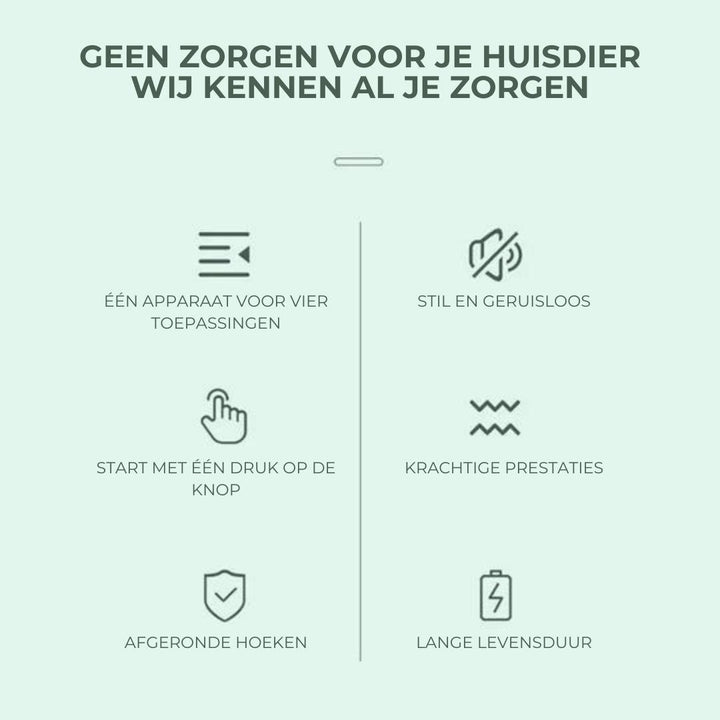 4-in-1 Huisdieren Trimmer - TrimMaster Pro