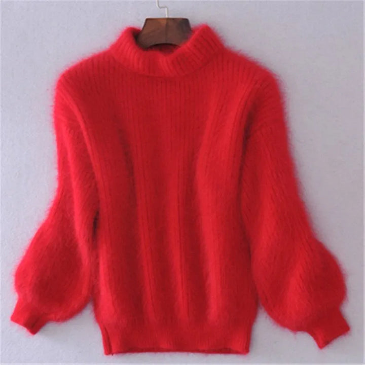 Casual Angora Gebreide Damestrui - Livia