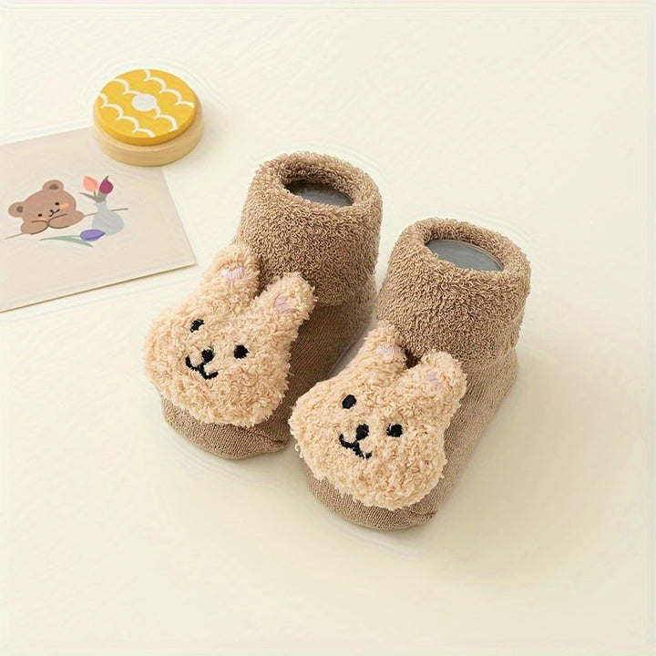 Antislip Babysokjes – Mila | Met Schattig Berenontwerp