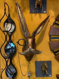 Dekoracja ścienna z zabawną głową zwierzęcia - WallCritters