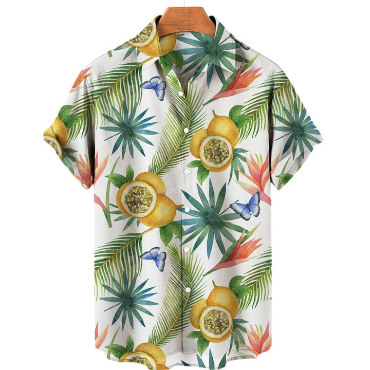 Tropisch Hawaii Overhemd met Korte Mouwen – Mateo